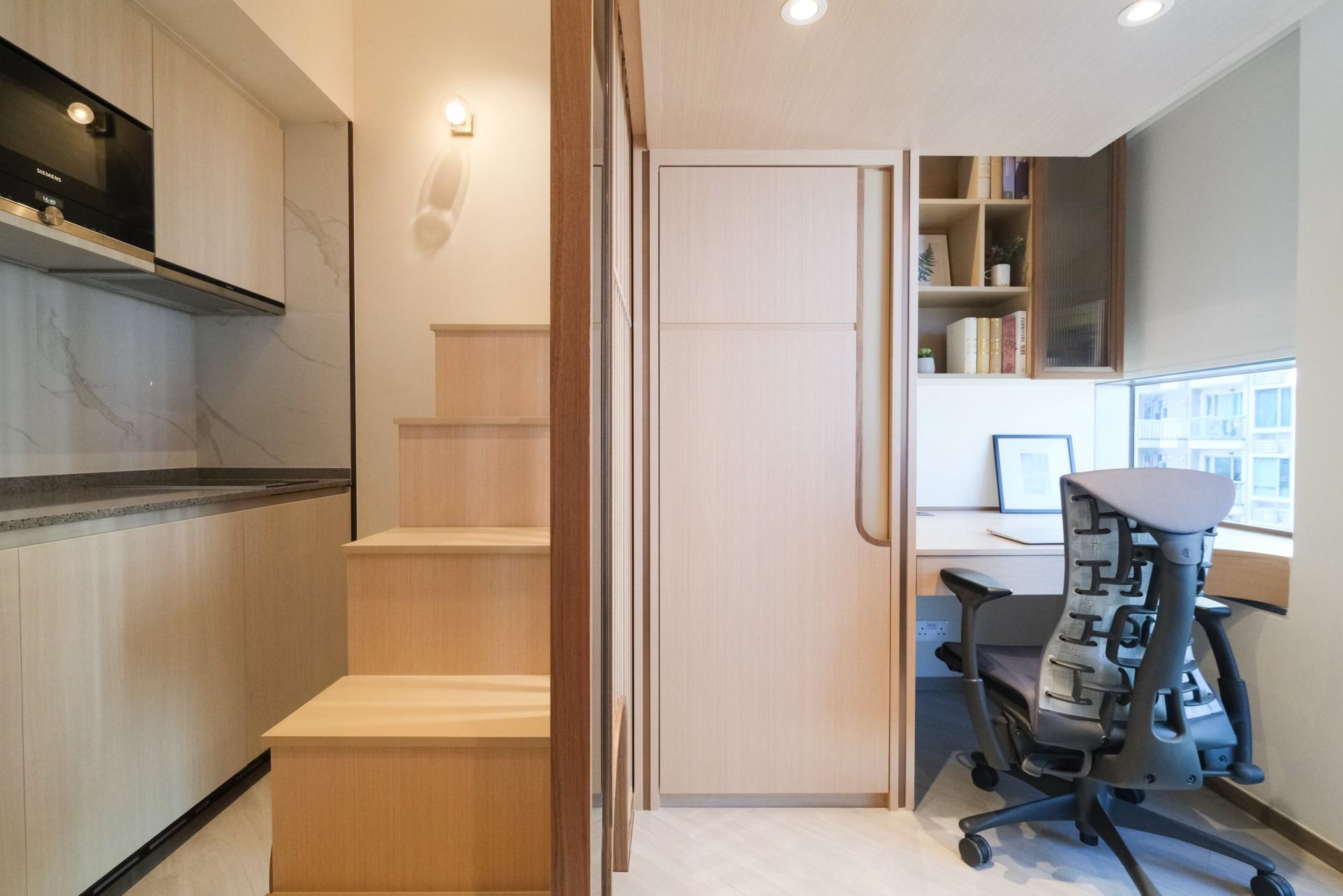 This 200 sq. ft. Kowloon Flat Imbued with Italian Charm is Home to a Woman and Her Cat