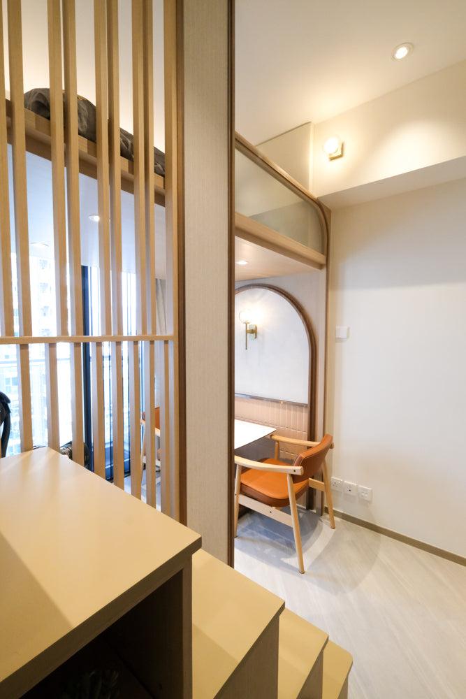 This 200 sq. ft. Kowloon Flat Imbued with Italian Charm is Home to a Woman and Her Cat