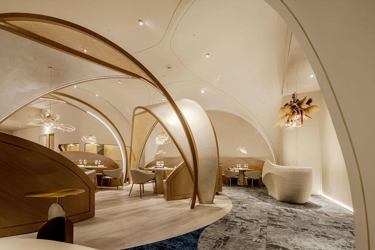 高雄法式餐廳設計採用環保永續建材，融入3D打印技術