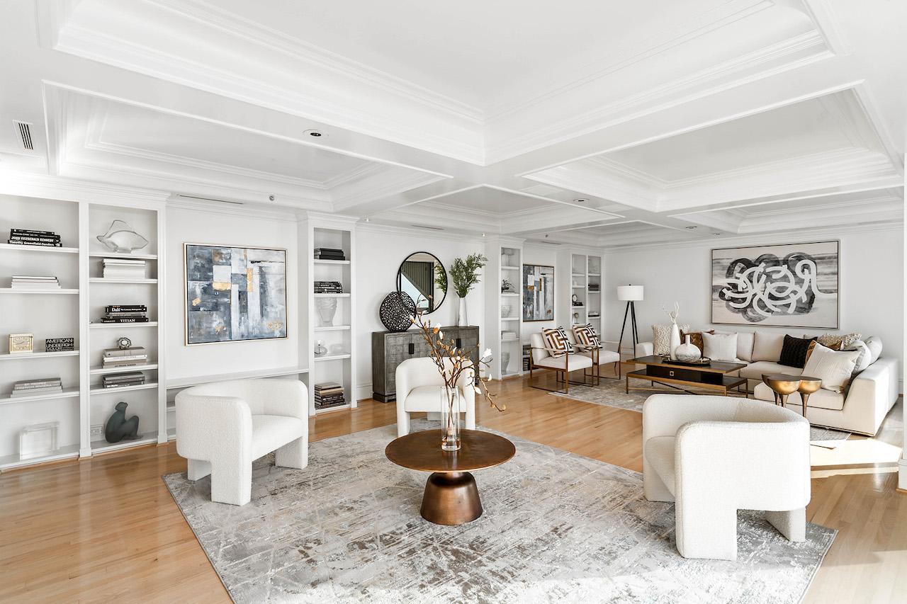 English musician Elton John is the current owner of this luxurious apartment on sale in Atlanta.