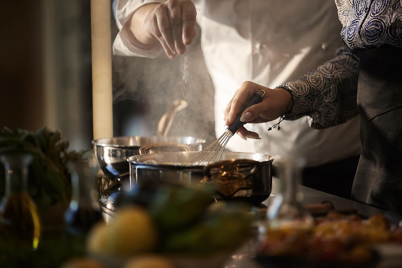 意大利頂級訂製廚房Officine Gullo，在摩洛哥奢華酒店餐廳內