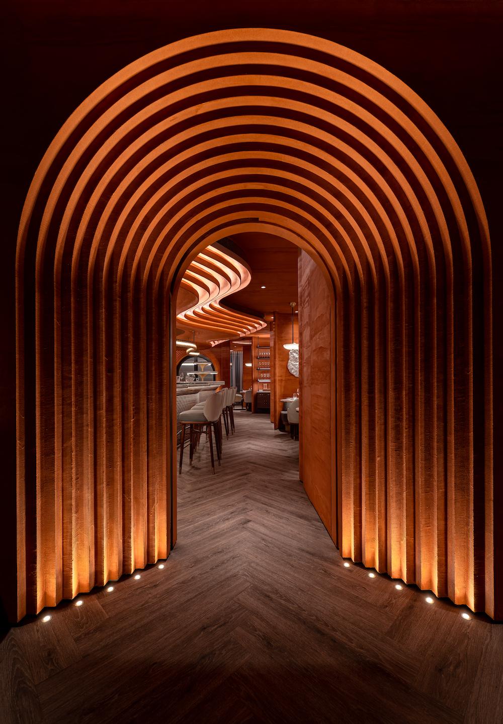 中環1111 ONES餐廳，以美國羚羊峽谷為設計靈感