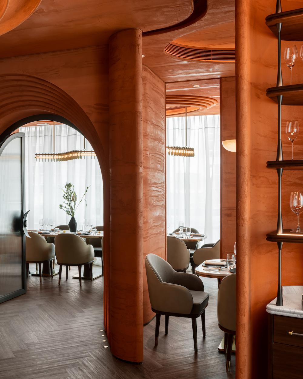 USA's Canyons Inspire the Design of this Hong Kong Restaurant: Central's 1111 ONES