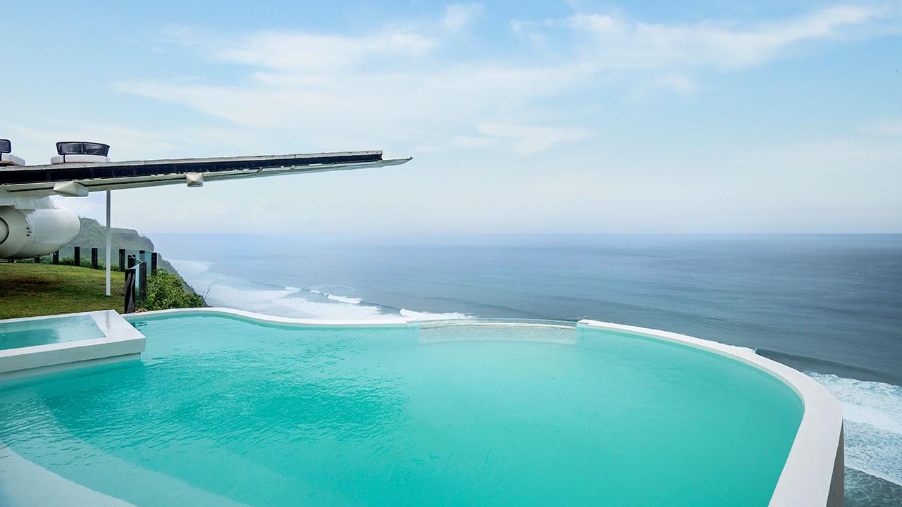 Take a Flight to Nowhere in this Private Jet Villa in Bali