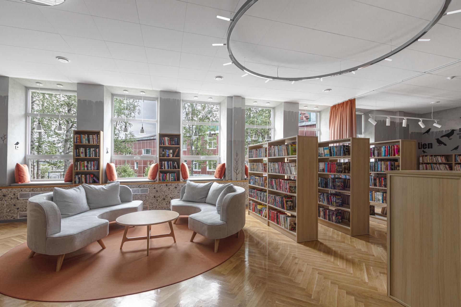 A 10,700 sq. ft. Small Town Library in Russia Gets a Creative Revamp Inspired by Soviet Era Aesthetics