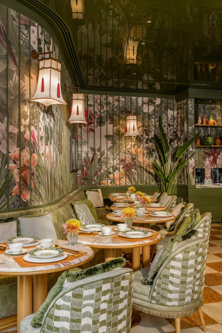 茗悅：港島香格里拉酒店內之特色餐廳，綠意盎然