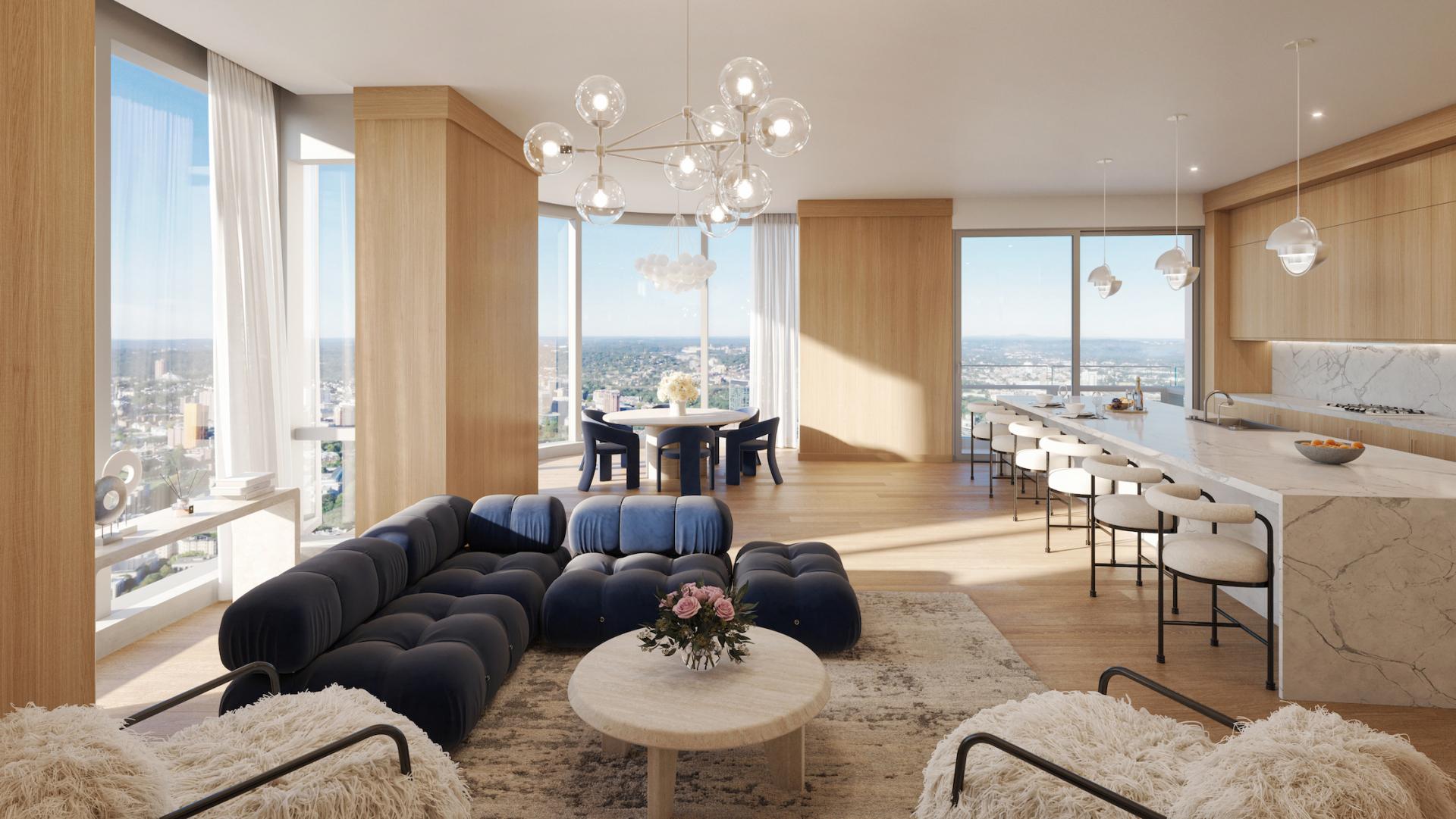 Boston's Tallest Residential Tower Offers Duplex Penthouse for Sale at $35 Million