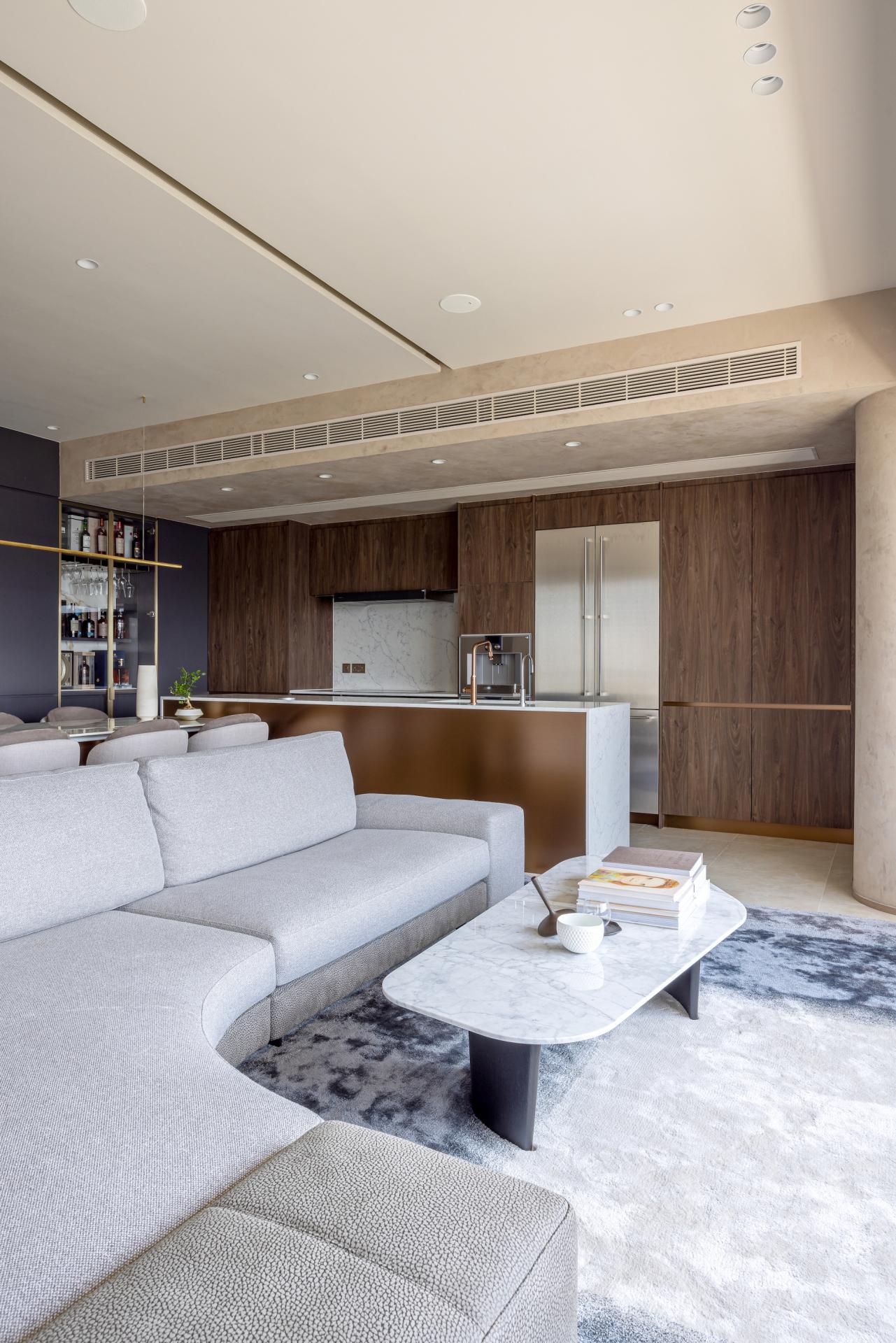 This Chic Hong Kong Couple's 1500 sq. ft. Home Boasts Breathtaking Victoria Harbour Views
