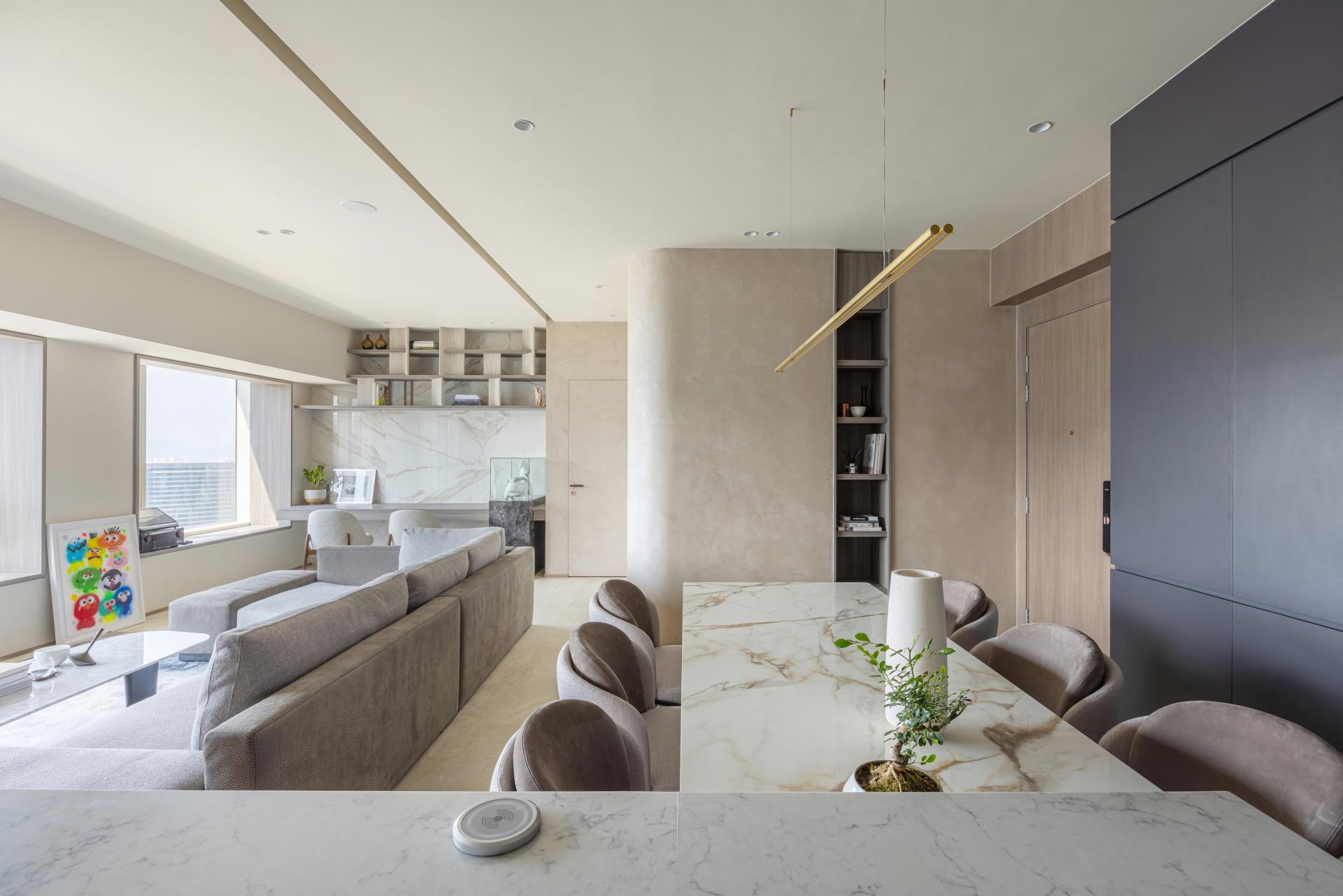 This Chic Hong Kong Couple's 1500 sq. ft. Home Boasts Breathtaking Victoria Harbour Views