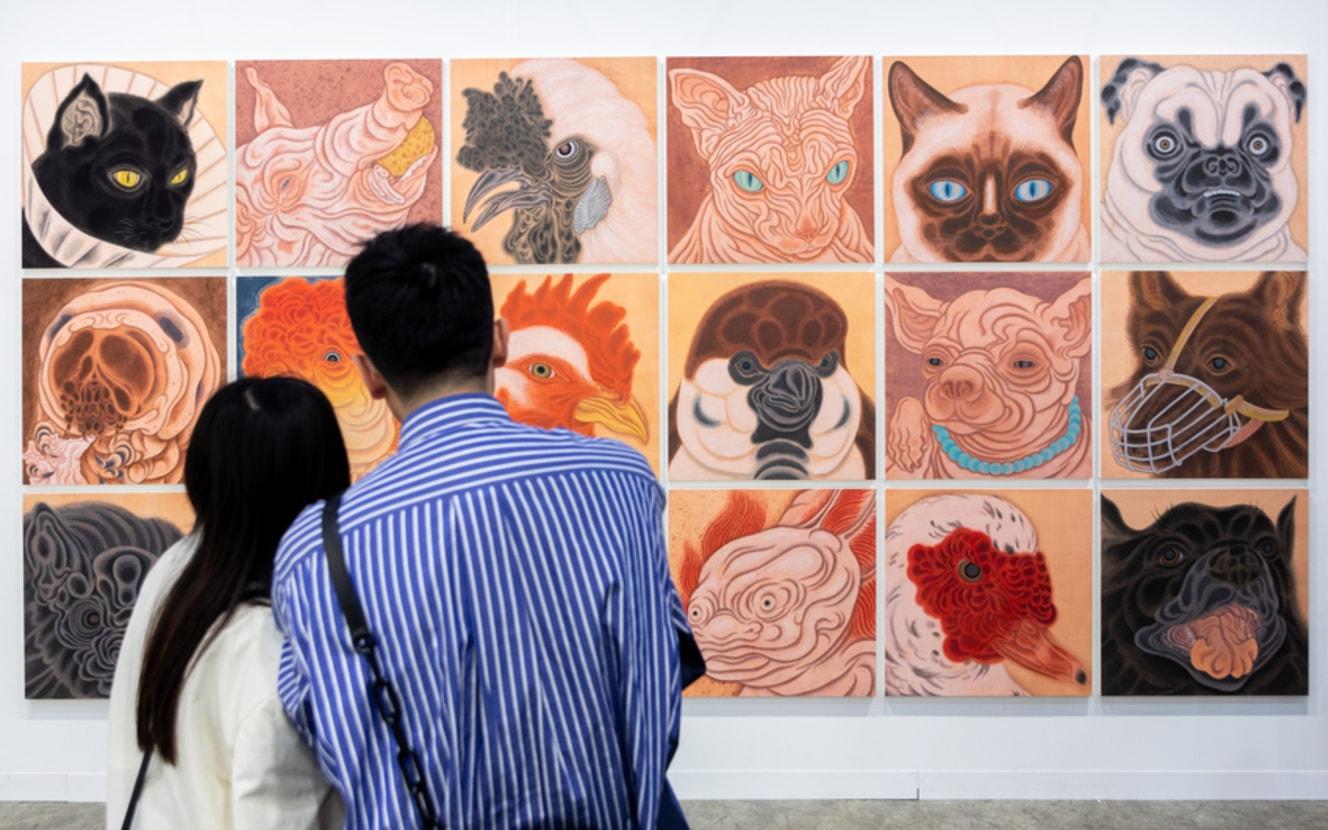 香港巴塞爾藝術展強勢回歸，成為2019年來最大規模一屆