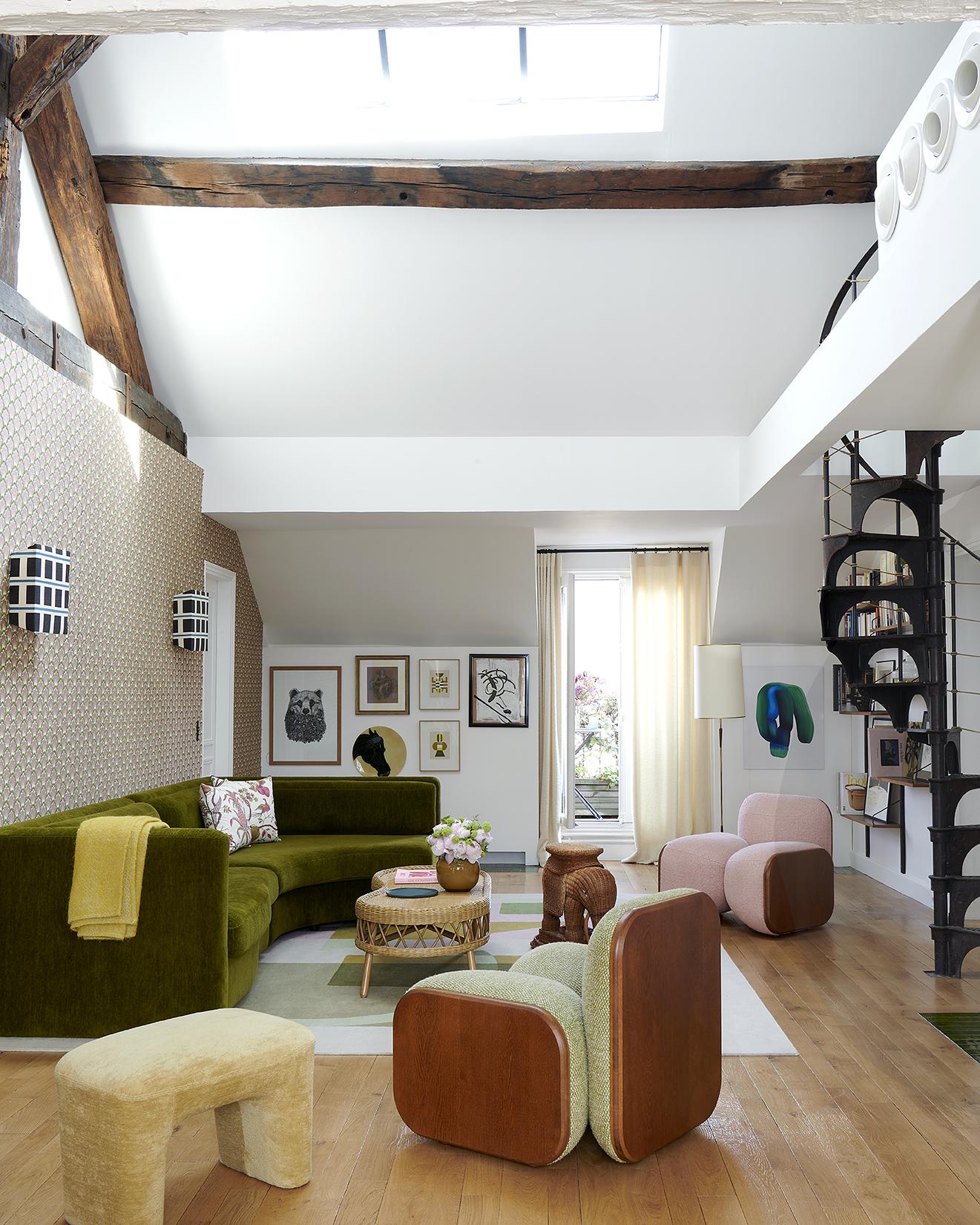 Inside the Paris Apartment of the Pierre Frey Family