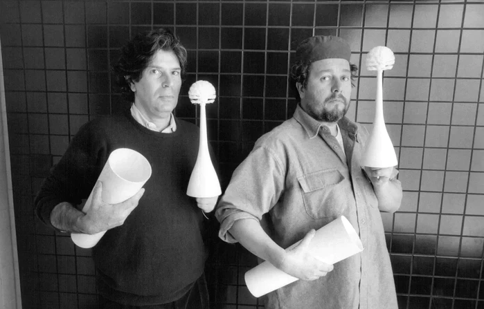 Renowned Designer Philippe Starck Transforms Toilet Brushes into a Knightly Sword