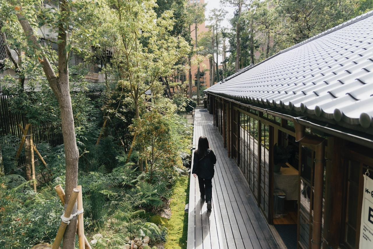 百年歷史的日式宿舍，改造為都市綠洲