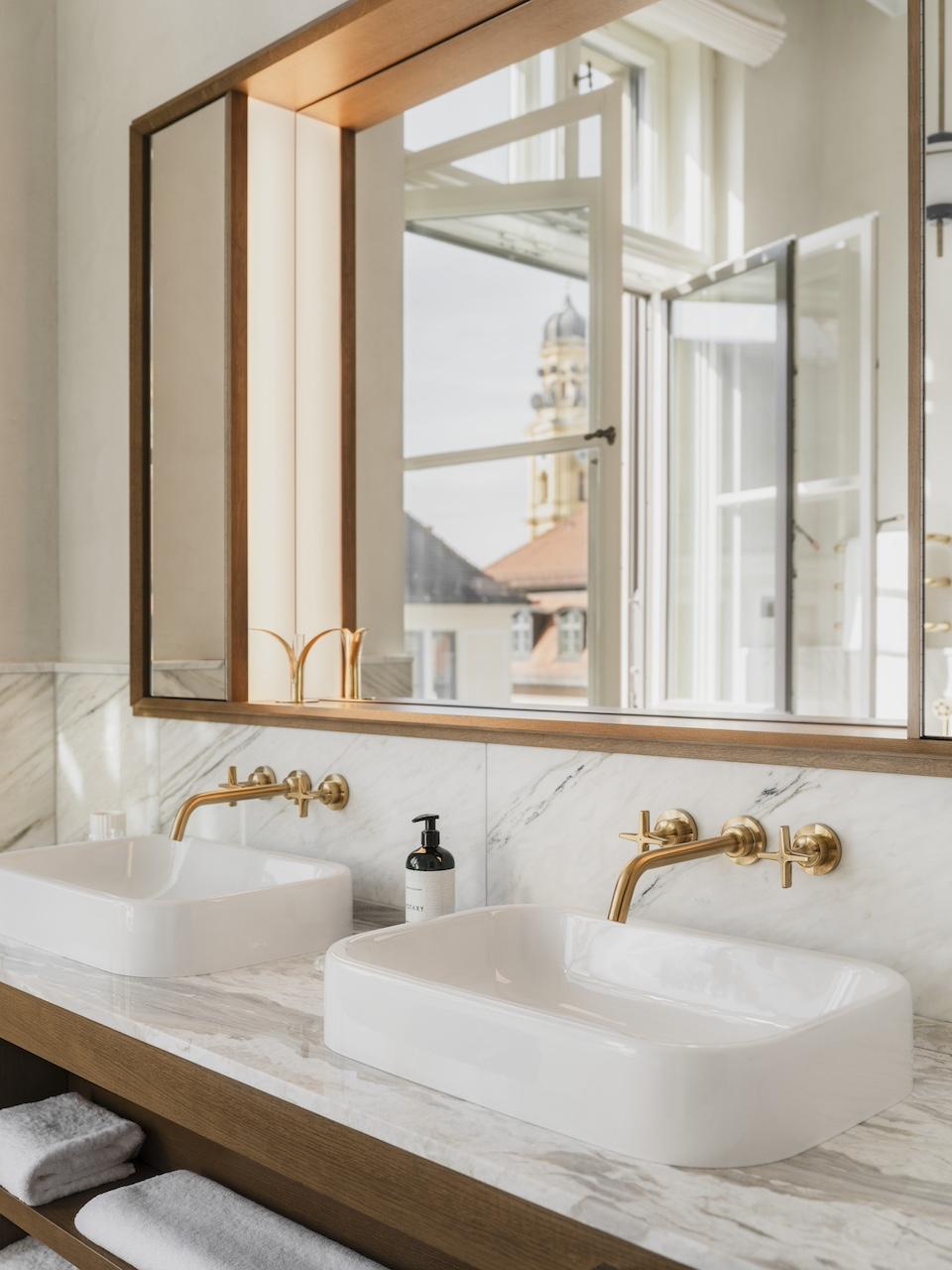 德國慕尼黑瑰麗酒店，採用AXOR衛浴產品