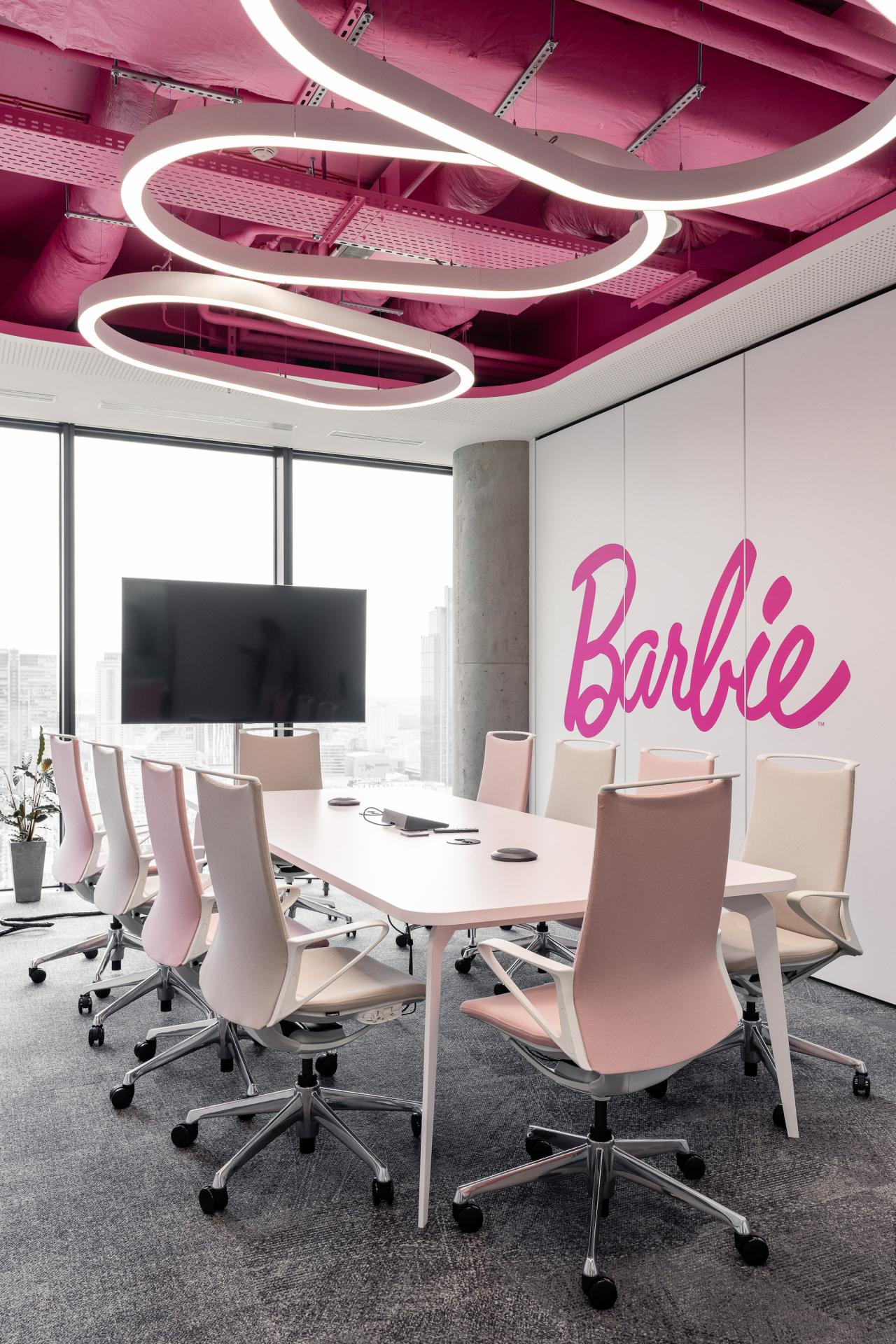 Inside the 7,000 sq. ft. 'Barbie' Mattel Office in Warsaw, Poland