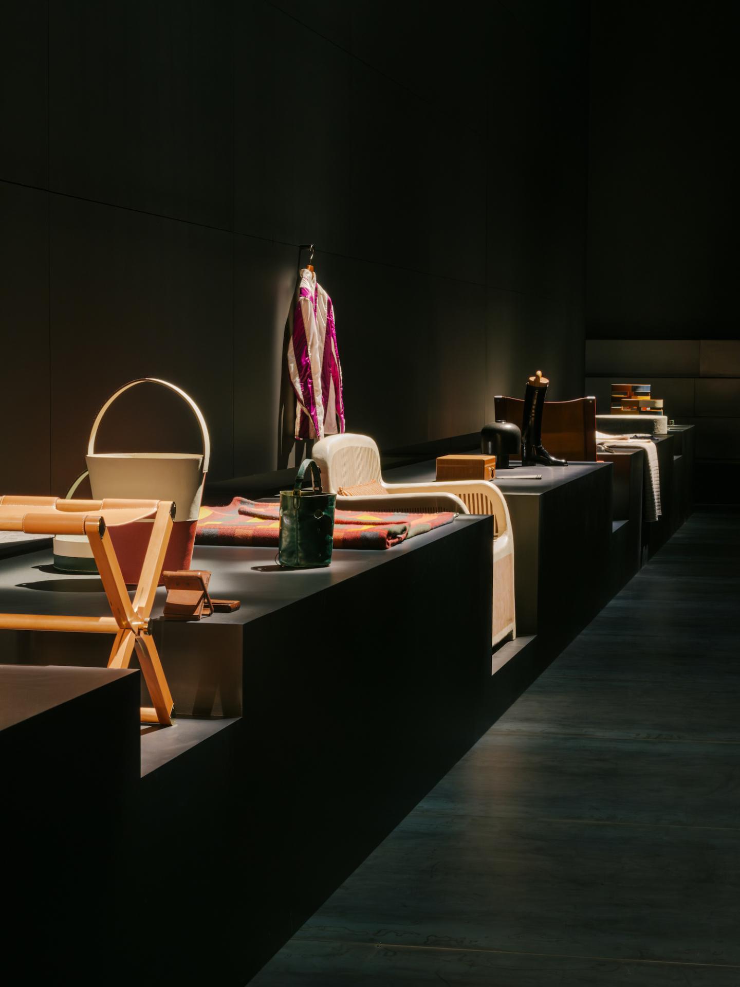 Hermès Stuns with Earthy Elegance at Milan Design Week 2024