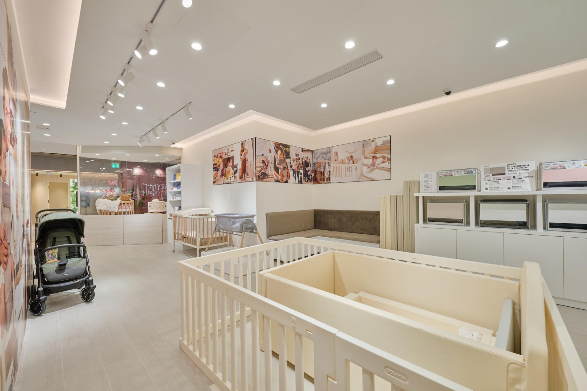 The Southside商場內嬰兒用品店Jayden Baby，室內設計工程與時間競賽