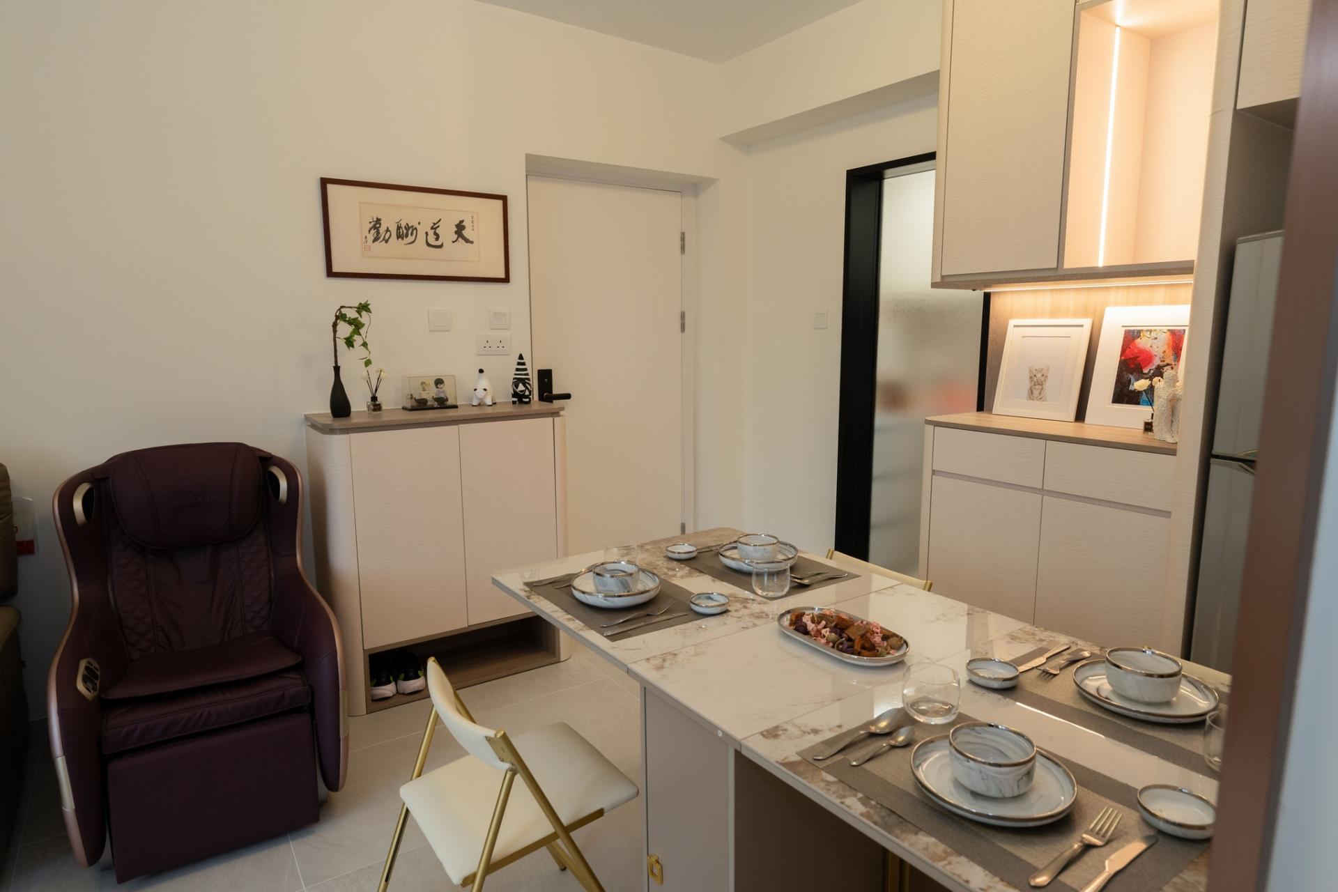 Intimate 511 sq. ft. Tuen Mun Haven with Beige Charm