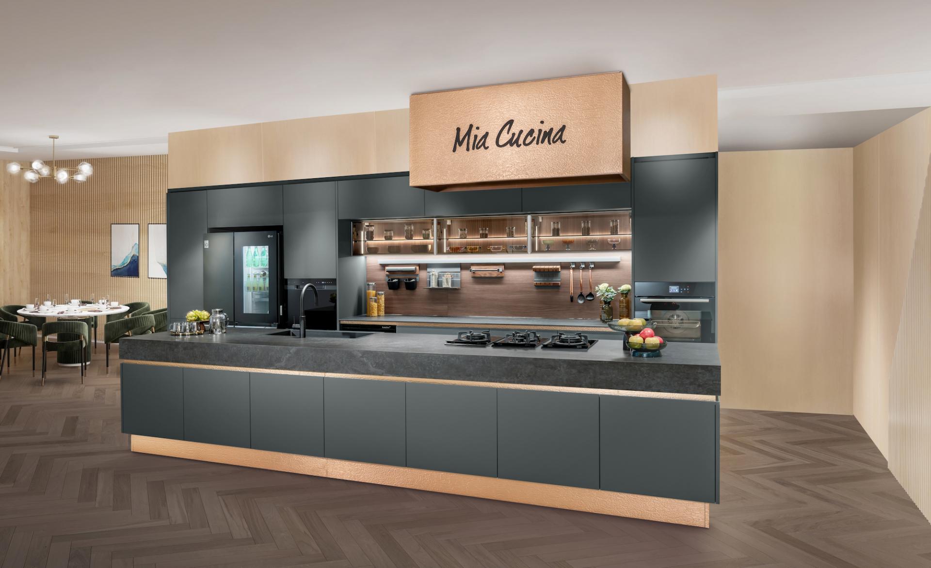 Mia Cucina’s Opulence Kitchen where Art Deco meets Modern Functionality