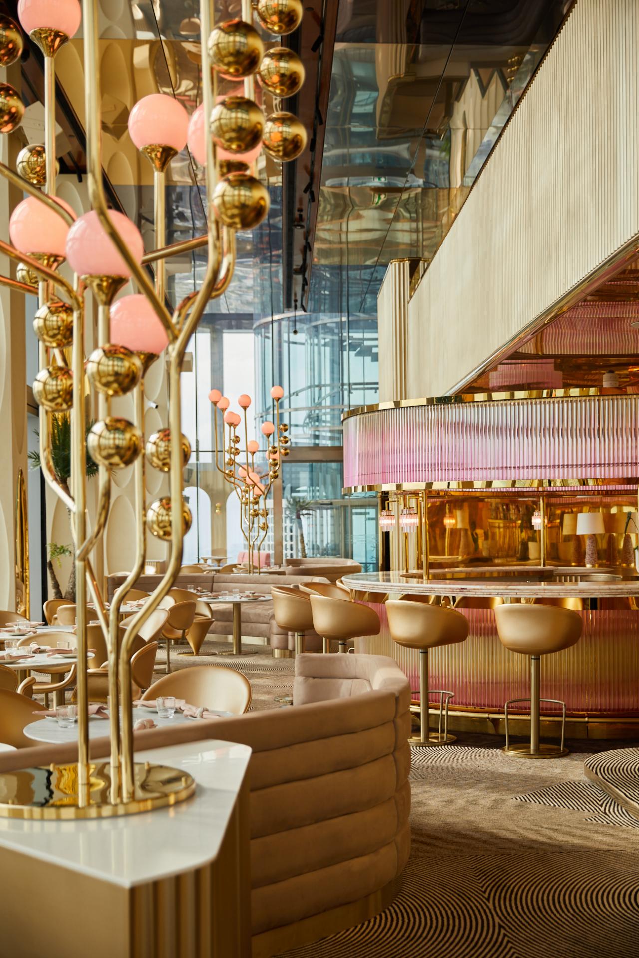 The Standard, Bangkok Mahanakhon is a Wonderful Burst of Colour and '70s Glam