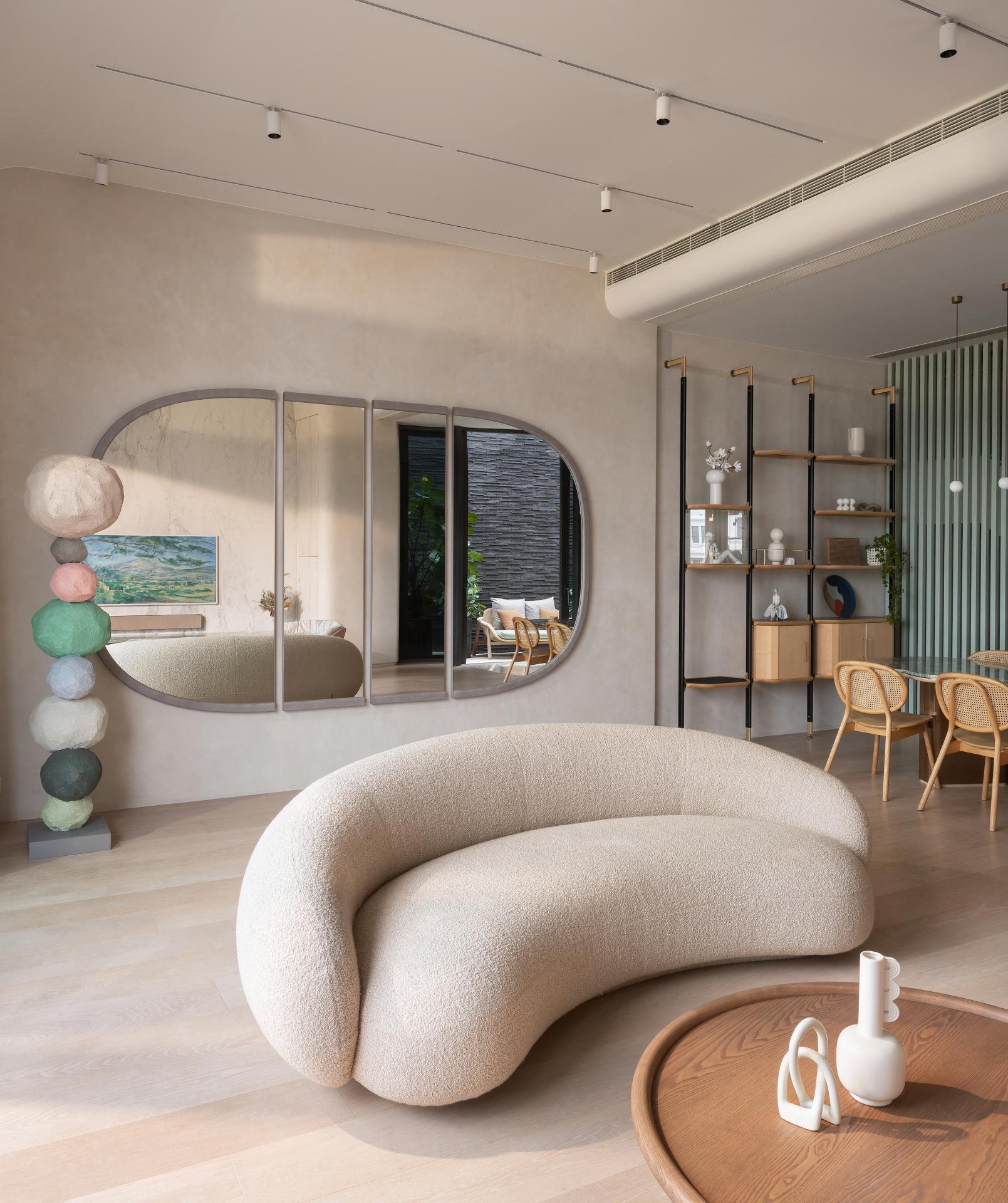 Art Meets Architecture: a Three-Storey 2800 sq. ft. Tuen Mun Home Inspired by Paul Cézanne