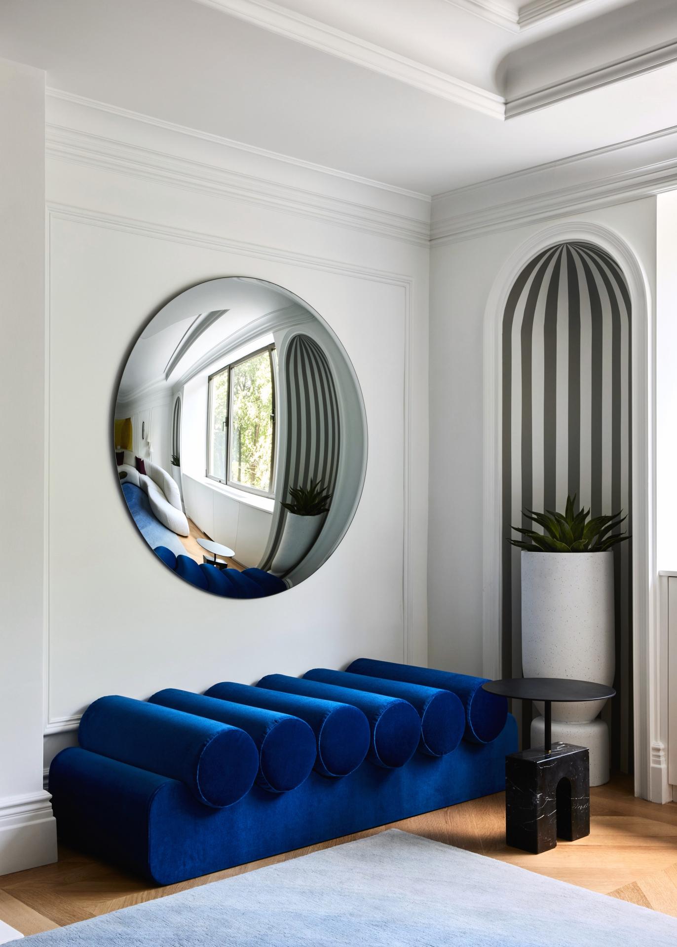 This New York Abode Channels ‘70s Glam and Broadway Flair