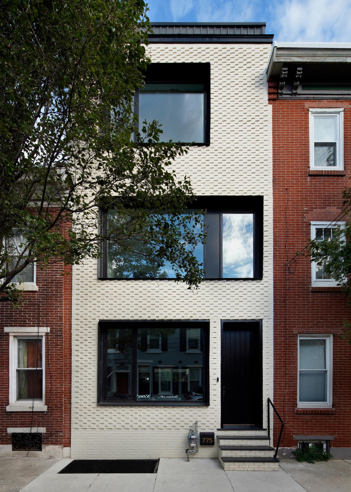 Check Out the Chic, Modern Glow-Up of a 1950 sq ft Philadelphia Rowhouse