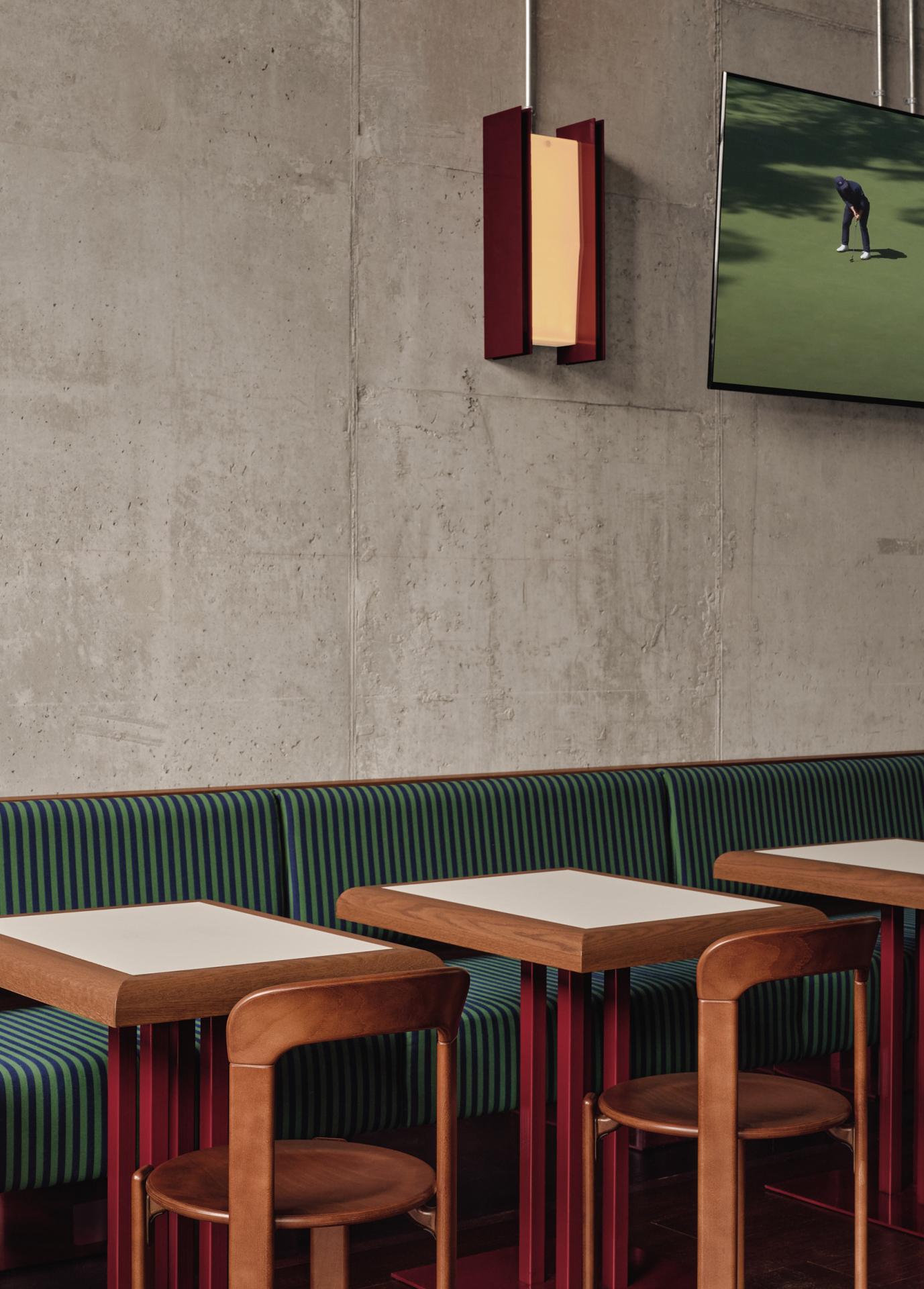 This Indoor Golf in Montreal Feels Like a Design Museum 