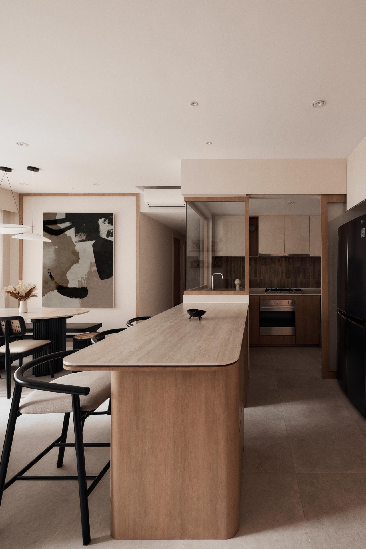 Japanese Minimalism Meets Earthy Warmth in This Inviting Singapore Home