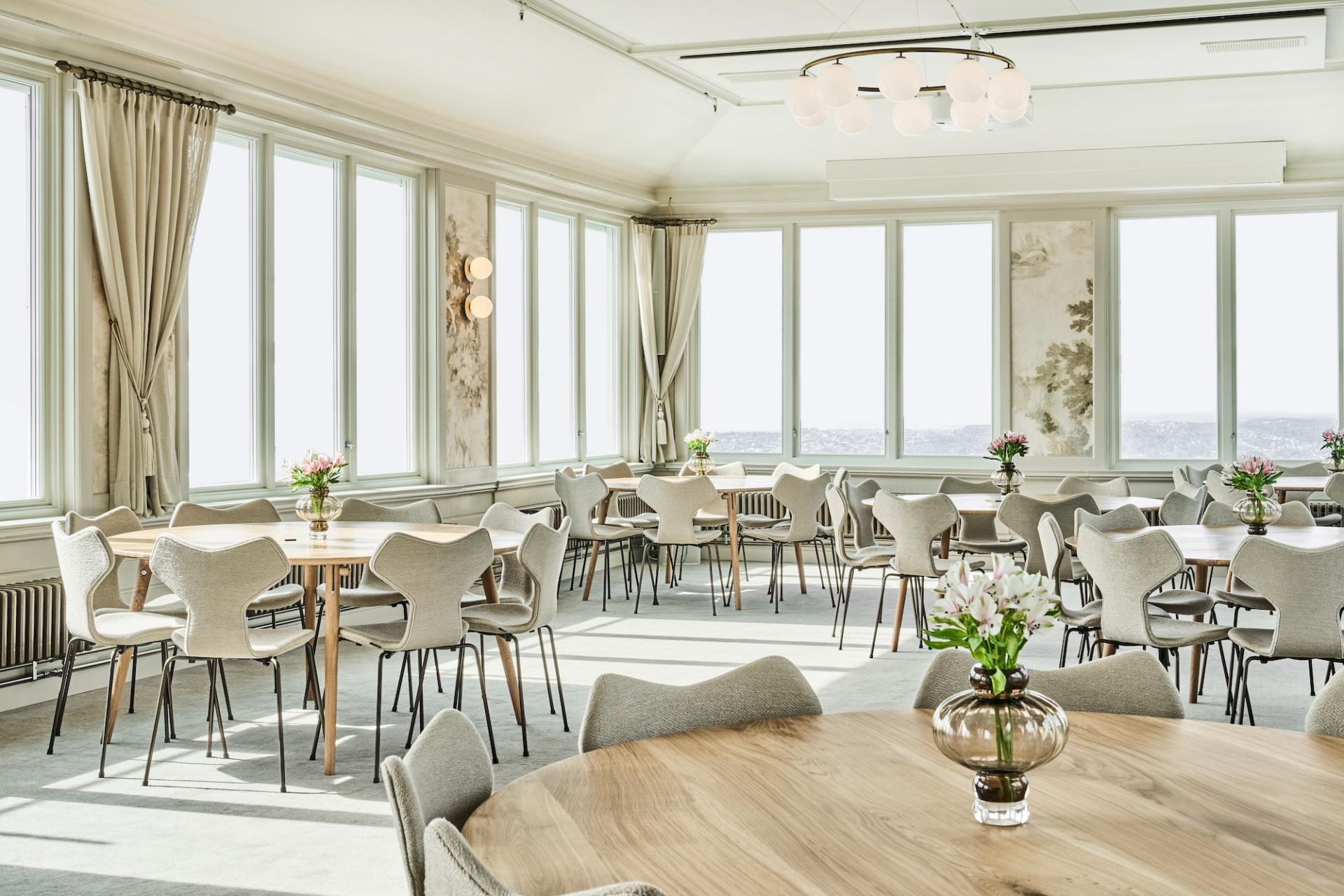 Inside Fløirestauranten, a Century-Old Restaurant Brought Back to Life