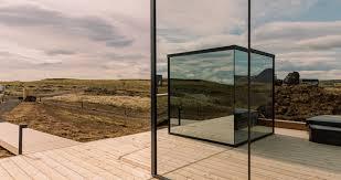 This Iceland Hotel is Clad in Mirrors that Disappear into the Nature