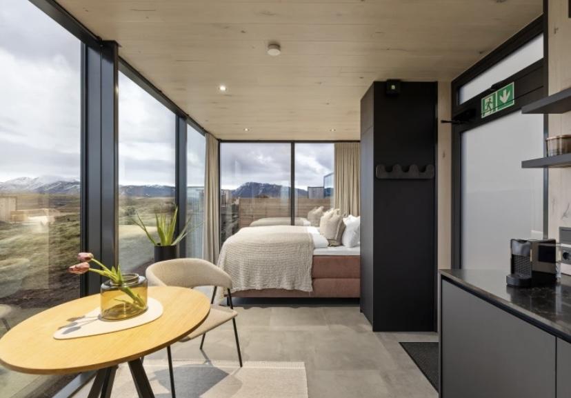 This Iceland Hotel is Clad in Mirrors that Disappear into the Nature