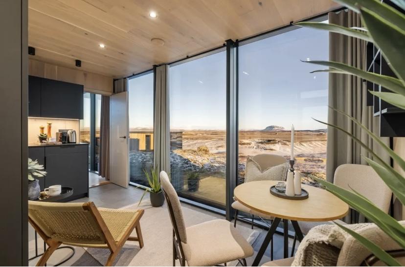 This Iceland Hotel is Clad in Mirrors that Disappear into the Nature