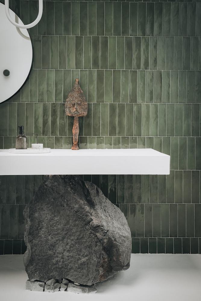 White and Green Villa in Lanzarote Blends Simplicity with Natural Beauty  