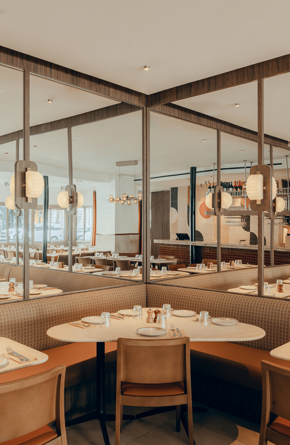 Paris Restaurant Gets Bold Makeover with a Distinctive Restroom