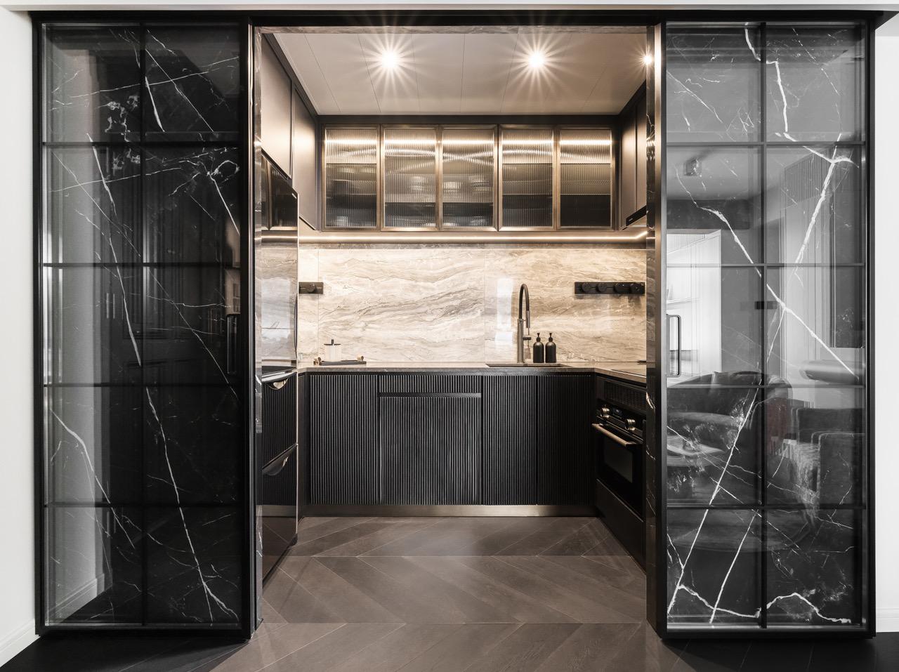 Classic French aesthetics meet modern practicality in this Elizabeth House retreat for two