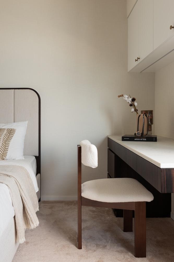 Quiet Luxury Permeates Throughout this 1,368 sq.ft City Garden Abode