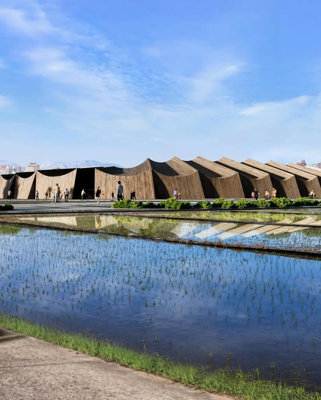 Japan's First Circular Timber Stadium Set for Fukushima